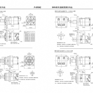 BMV系列擺線液壓馬達