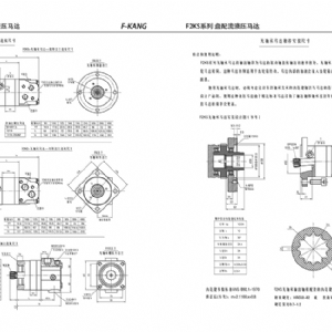 F2KW車輪系列擺線液壓馬達