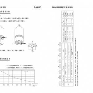 BMM系列擺線液壓馬達